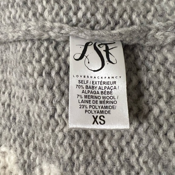 LoveShackFancy 🖤🤍 Paprika Atlas Tassel Shawl 🖤🤍 - Picture 6 of 6